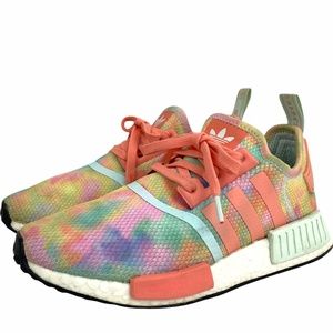 Adidas Boost NMD_R1 Easter Tie Dye Women's Size 7 Limited Ed  FY1271
